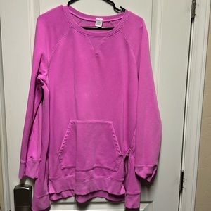 Lane Bryant 14/16 pink sweatshirt